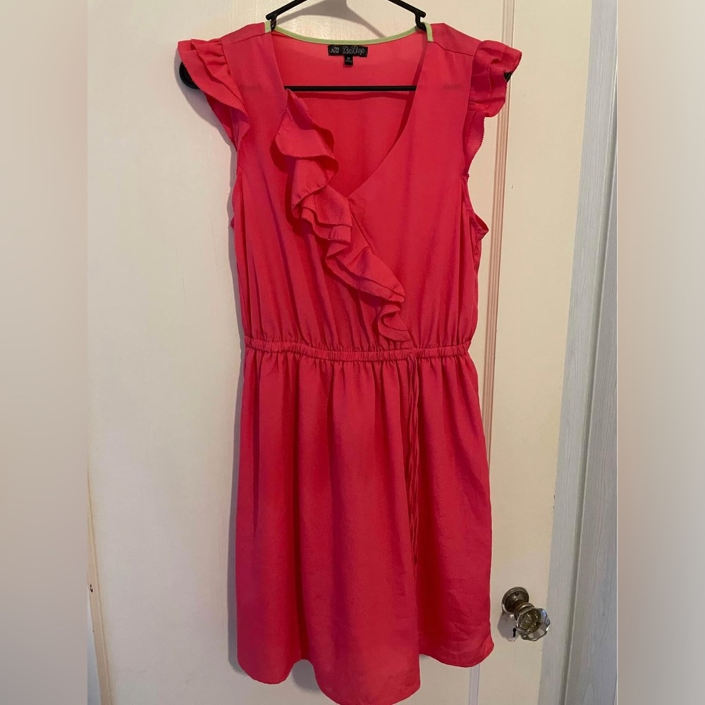 BeBop Electric Salmon Dress, Size M